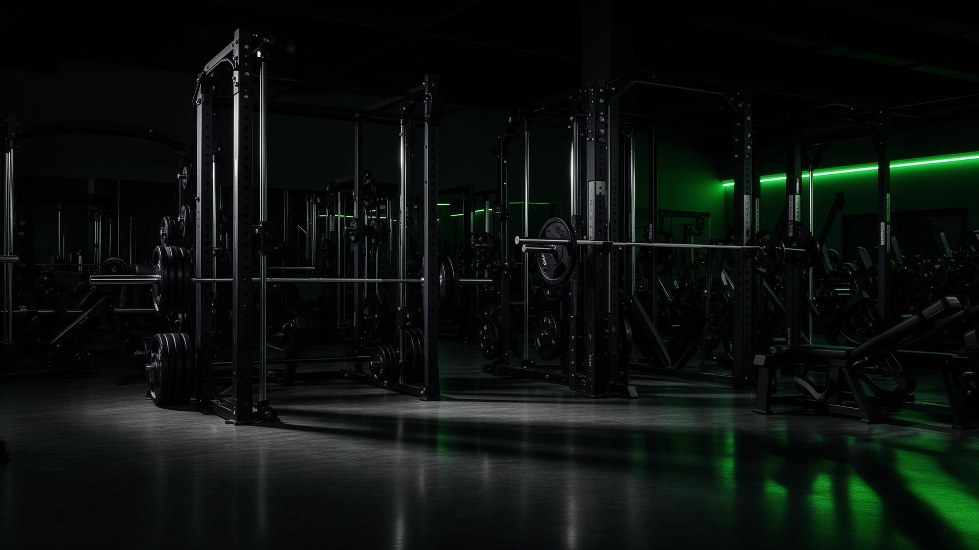 Gimnasio comercial con equipos Fitness PR Hub